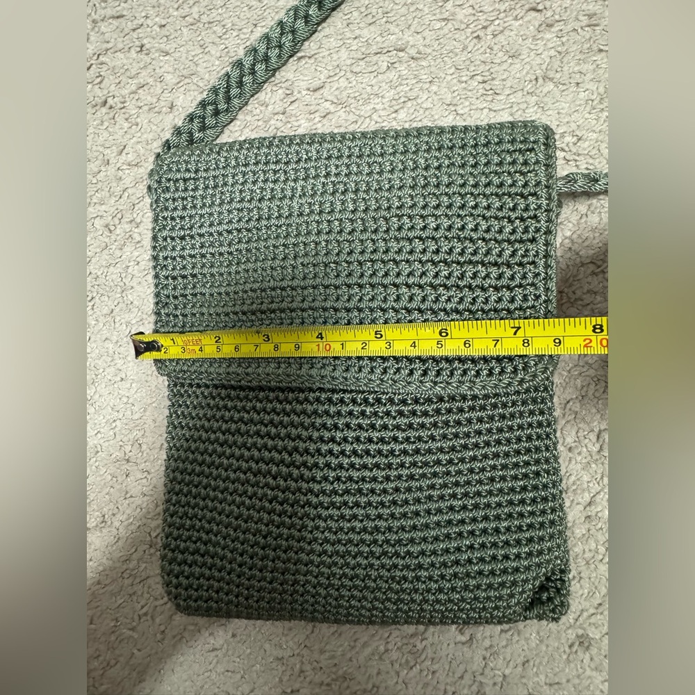 The Sak Green Crochet Crossbody Bag - Picture 4 of 8